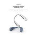 Tragbarer Halsventilator(weiß) mit 3 Schwindigkeit für Outdoor,ein Muss/beste Geschenke im Sommer