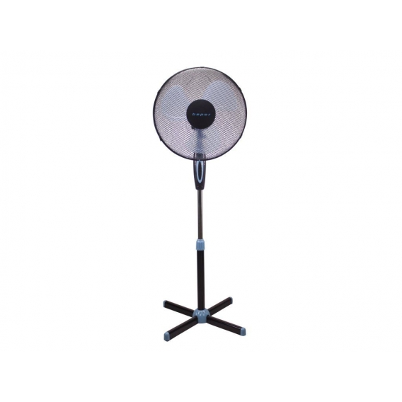 Beper P206VEN100 Standventilator, Schwarz, 3 Fl?gel, 3 Geschwindigkeiten, Durchmesser 40 cm, Oszillation, Black Stand Fan(27,69€