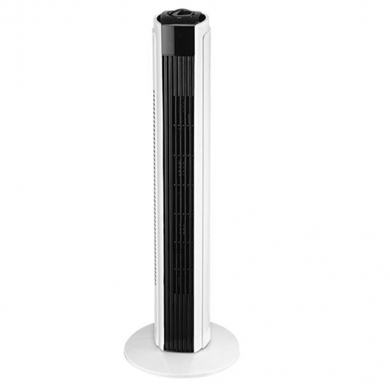 Turmventilator 3 Geschwindigkeitsstufen Ventilator Säulenventilator Oszillation-Funktion 50W 82cm