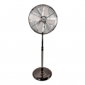 SUNTEC Ventilator Leise, Timer | Standventilator CoolBreeze 4000 | 40 cm Durchmesser | Stand Fan Windmaschine Metall Chrom | für