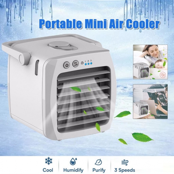 3In1 Aircooler Mobile Klimaanlage Klimagerät Ventilator Befeuchtung