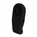 Tragbarer Maskenlüfter Lüfter USB wiederaufladbar für Gesichtsmaske Elektrischer persönlicher Luftreiniger Kühlzubehör Clip-On K
