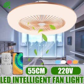 More about ECSEE Deckenventilatorlicht LED Deckenleuchte Lampe APP Fernbedienung mit Fernbedienung 21 "