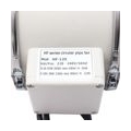 220V Rohrventilator Universal Abluftventilator  Kanalventilator Badlüfter für Badezimmer Küche (Weiß)