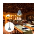 Pendelleuchten Farbe Lampenschirm Minimalist mit Langdraht Deckenleuchte für Zuhause Wohnzimmer Farbe Grau