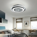 23" LED Deckenventilator mit Licht Ventilator Lampe Mit Fernbedienung Leise Arbeit