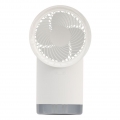 Kleine Persönliche USB Schreibtisch Fan 3 Geschwindigkeiten Tragbare Desktop Tisch Lüfter Luftkühler Fan Geschenke Farbe Weiß