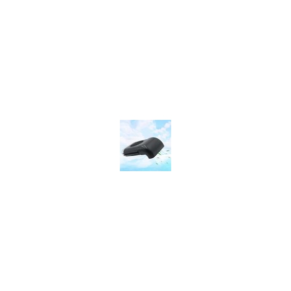 USB Lüfter Desktop Kühler Autokopfstütze Rücksitz Silent Fan Farbe Schwarz