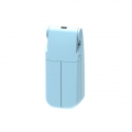 Mini Handventilator USB Wiederaufladbar   Persönlicher Ventilator Falttasche Reiseventilator 2 Windgeschwindigkeit Leise Für Off