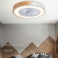 80W Deckenventilator Deckenventilatorn Smart Lampe  Deckenlampe (weiß)