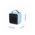 Digoo Mini-Turmventilator Klimaanlage Ventilator Standventilator Tragbarer Luftkühler Lufterfrischer Lüfter Klimagerät USB 1W (n