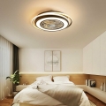 23 Zoll Deckenventilator mit Fernbedienung Modern Einfach Ceiling Fan Licht