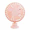 Handventilator tragbarer Ventilator wiederaufladbarer kleiner Ventilator Farbe Rosa