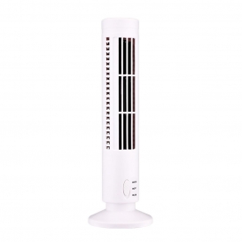 More about Home Office Mini Electric USB Bladeless 2 Speed ​​Desktop Air Cooling Tower Fan Weiß