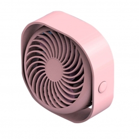 More about Mini tragbarer einstellbarer USB wiederaufladbarer Desktop-Lüfter Home Office Cooler Pink