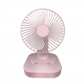 More about Schreibtischventilator Tragbarer 120 Grad drehbarer USB-betriebener kleiner starker Windventilator für Büro Pink