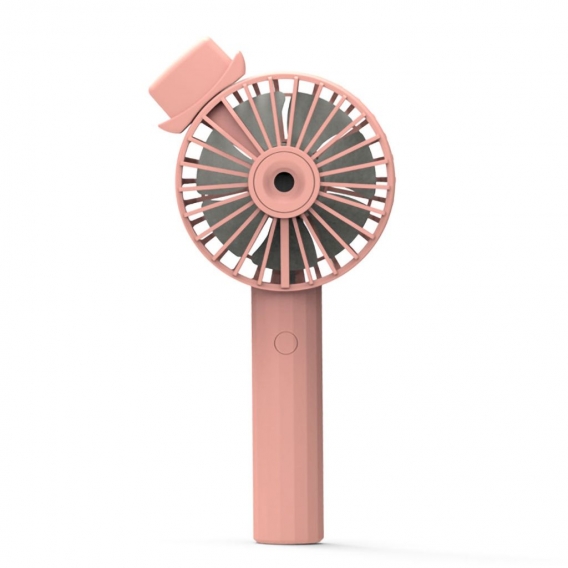 Abtel Handventilatoren Usb Wiederaufladbarer Mini Misting Spray Desk Luftbefeuchter,Farbe: Pink