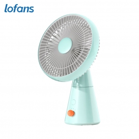 More about Lofans Cordless Desktop Fan Tragbarer Luefter 4-fach einstellbar / geraeuscharm / Typ-C-Schnittstelle / 3000 mAh wiederaufladbar