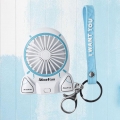 Tragbare Handheld Wiederaufladbare Fan, Mini Persönlichen Fan, Lüfter, USB Powered, für Haus, Büro, outdoor, Wandern, Reisen Far