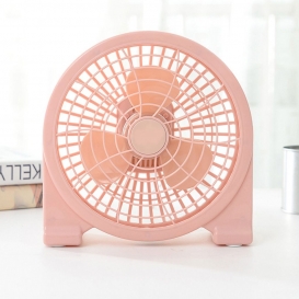 More about Mini USB Schreibtisch Ventilator | Büroventilator | Tischventilator | Handventilator, aus Kunststoff Farbe Rosa B