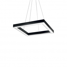 More about Ideal Lux ORACLE - Integrierte LED quadratische Deckenpendelleuchte 1 Light Black 3000K