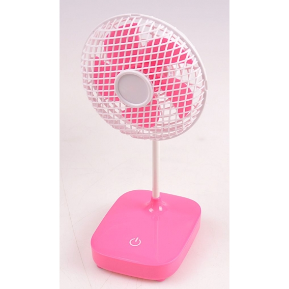 Mini-Ventilator Ø13cm Tischventilator Lüfter Kühler Gebläse Windmaschine Kühlung, Farbe:rosa