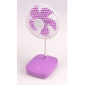 Mini-Ventilator Ø13cm Tischventilator Lüfter Kühler Gebläse Windmaschine Kühlung, Farbe:lila