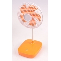 Mini-Ventilator Ø13cm Tischventilator Lüfter Kühler Gebläse Windmaschine Kühlung, Farbe:orange