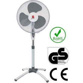 More about Ertex Germany Standventilator Ø 43 cm | Oszillierender Ventilator | Windmaschine | Klimagerät | Turmventilator | Leise | Bodenve