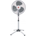 Ertex Germany Standventilator Ø 43 cm | Oszillierender Ventilator | Windmaschine | Klimagerät | Turmventilator | Leise | Bodenve