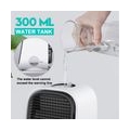 Weiß Tragbare Luftkühler Klimaanlage Wassergebläse Luftbefeuchter Luftreiniger USB Silent Mini