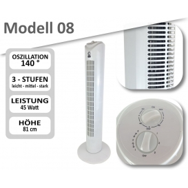 More about Standventilator Säulenventilator Ventilator Tischventilator Turmventilator Windmaschine Lüfter Modell 08