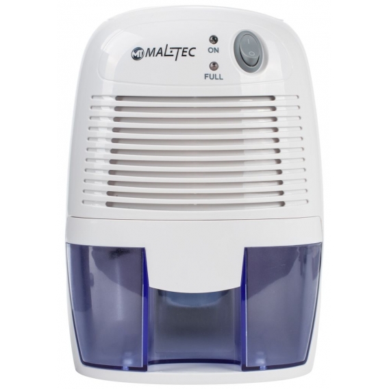 MalTec Luftentfeuchter DH-900 | 500ml Tank | Tragbarer Lufttrockner gegen Feuchtigkeit Schmutz & Schimmel | für Schlafzimmer Bad