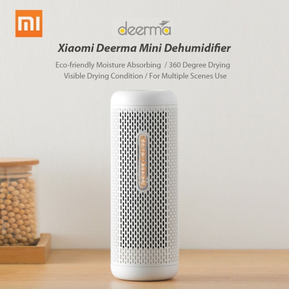 Deerma Elektro-Luftentfeuchter Smart Mini Recyclable Air Dryer Trocknen Luftentfeuchter Feuchtigkeitsabsorber Fuer Home Office