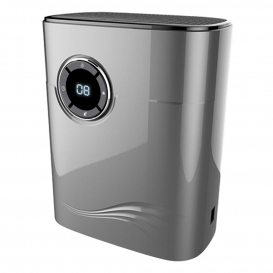 More about Tragbarer Luftentfeuchter mit Ablaufschlauch für Küchenbüro RV Garage Silber Farbe Silber