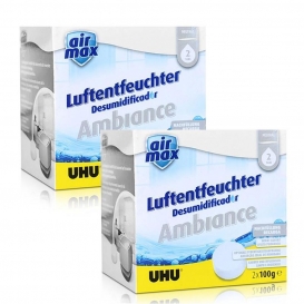 More about 2x Uhu Air Max Ambiance Nachfülltabs, 2x 100g neutral Luftentfeuchter