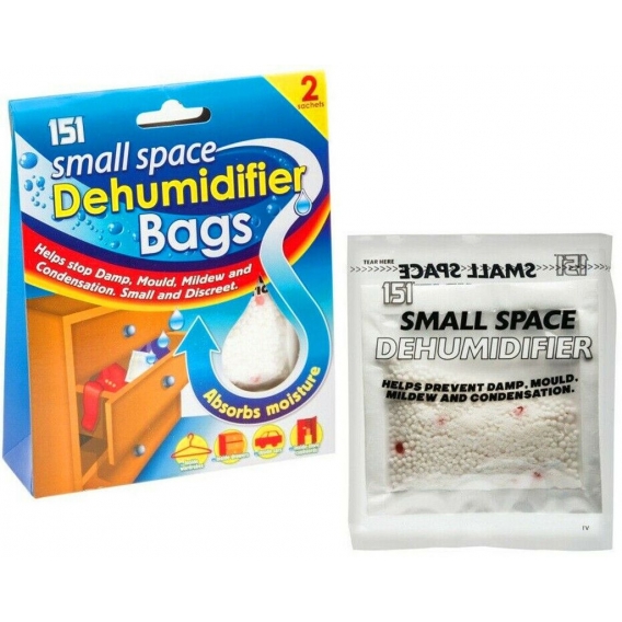 Small Space Luftentfeuchterbeutel - 2er Pack