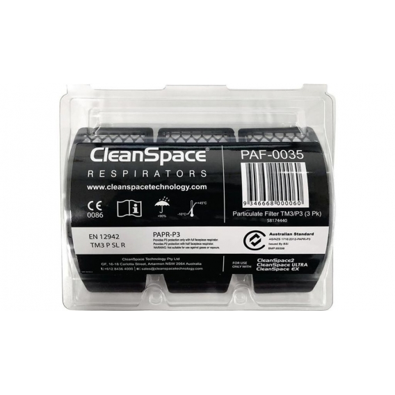 CleanSpace Partikelfilter ™ PAF-0035 passend für System EN 12942 TM3 P3