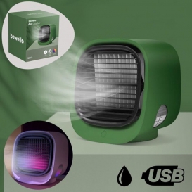 More about Bewello® - USB-Ventilator Luftkühler - Kleiner Tischventilator Airco  - Mobiler Wasser Luftkühler - mit LED licht - Flüsterleise