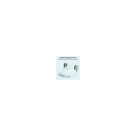 USB Ventilator Mini Ventilatoren Tragbare Ventilator für Outdoor, Wiederaufladbar Ventilator Tragbar Neckband-Lüfter Necklance-L