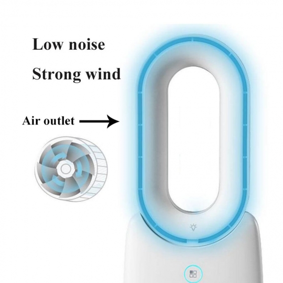 Blattloser Ventilator Keine-klinge stand Fan Super stumm ventilator Luft Purifing Romote Gesteuert Elektrische Luftkühler Lüfter