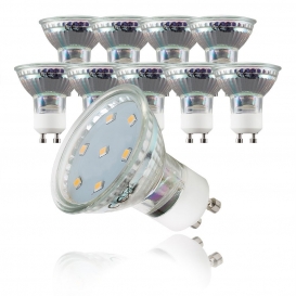 More about LED Lampe Leuchtmittel GU10 3 Watt warmweiß 3.000 Kelvin Glühlampe Glühbirne 230 V Set B.K.Licht