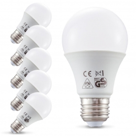 More about LED Glühbirne 5er Set E27 A60 Leuchtmittel  9 Watt 806 Lumen Lampe Birne 2700 Kelvin IP20 B.K.Licht