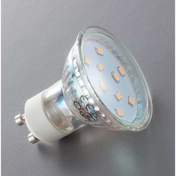 LED Lampe Leuchtmittel GU10 3 Watt warmweiß 3.000 Kelvin Glühlampe Glühbirne 230 V Set B.K.Licht