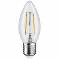 Retro Edison Filament Glühbirne LED E27 Vintage Dekorative Glühlampe Beleuchtung Birne Warmweiß 3000K 230V (4W 470lm Kerze)