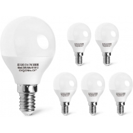 More about Aigostar - LED Lampe Birnen E14, 7W, warmes Licht 3000K, 470 Lumen, Abstrahlwinkel 230 Grad, 5er Pack, Kugel, Energiespar [Energ