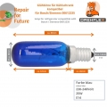 DREHFLEX®  - Bosch / Siemens Glühbirne Kühlschrank 00612235 - alternativ - blau - 1 Stück