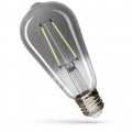 Spectrum LED Filament Leuchtmittel Edison ST65 2,5W ＝ 16W E27 klar Rauchglas 150lm Neutralweiß 4000K 270°