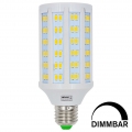 E27 20W LED Dimmbares Maislicht 144x 5730 SMD LED Birnenlampe AC 85-265V Warmweiß 2800K