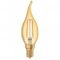 Osram LV293236 1906 LED 21W E11 Vintage Filament Gold Glas Kerze SES Birne
